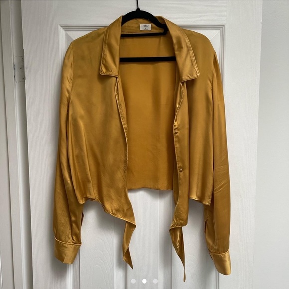 Wilfred tie front blouse - Picture 2 of 3